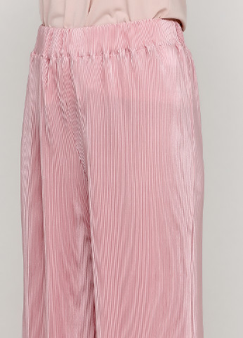 Розовые кэжуал летние прямые брюки CATWALK JUNKIE
