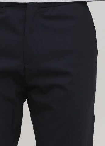 Темно-синие кэжуал демисезонные зауженные брюки Cos