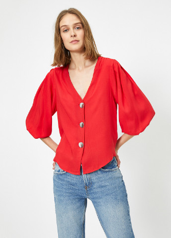 Червона літня блуза KOTON