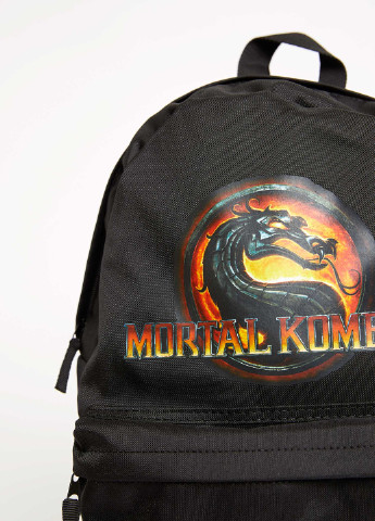 Mortal Kombat DeFacto Сумка надпись чёрный кэжуал