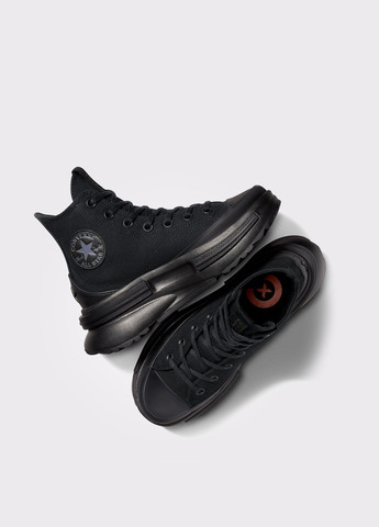 Чорні кеди Converse RUN STAR LEGACY CX PLATFORM MONO BLACK
