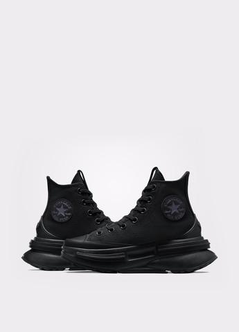 Чорні кеди Converse RUN STAR LEGACY CX PLATFORM MONO BLACK