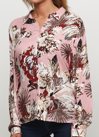 Розовая демисезонная блуза Vila