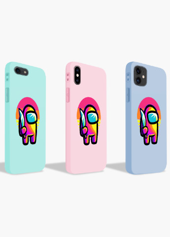 Чехол силиконовый Apple Iphone 11 Pro Max Амонг Ас Красный (Among Us Red) (9232-2406) MobiPrint (219562978)