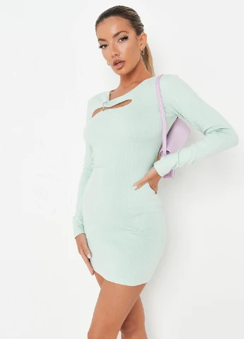М'ятна кежуал сукня Missguided однотонна