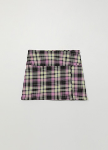 Разноцветная кэжуал в клетку юбка Lefties а-силуэта (трапеция)