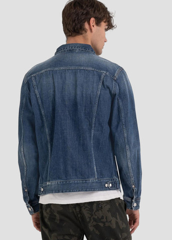 Синя демісезонна куртка Replay