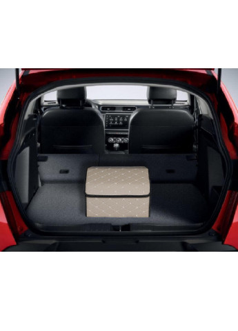 Складний органайзер автомобільний з екошкіри з кришкою сумка в багажник автомобіля авто 40х30х30 см (72659-Нов) Francesco Marconi (252175973)