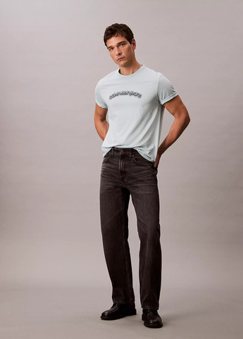 Голубая футболка Calvin Klein