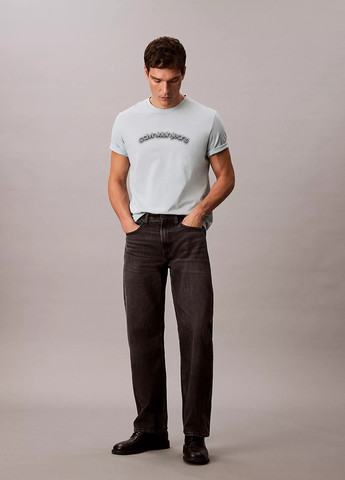 Голубая футболка Calvin Klein