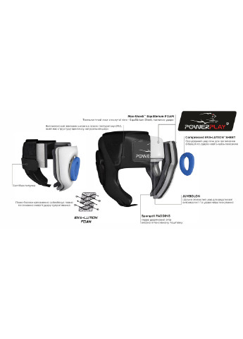 Боксерський шолом XL PowerPlay (196422563)
