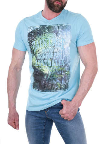 Блакитна футболка E-Bound