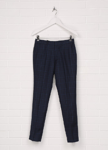 Синие кэжуал демисезонные классические брюки By Very