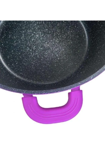 Каструля Bohman BH-7328-MRB-PR 28 см 5.8 л фіолетова Bohmann (254641874)