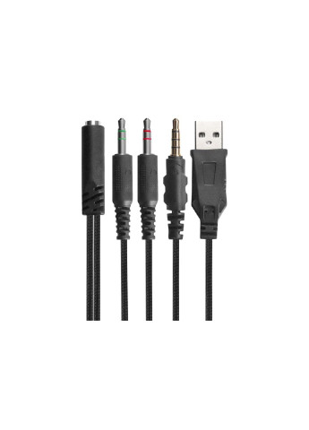 Наушники (HG8960) Marvo HG8960 Pro Red-LED Black/Red (253442568)