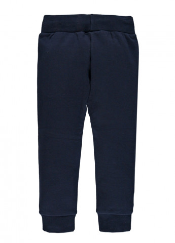 Темно-синие спортивные демисезонные брюки со средней талией Brums