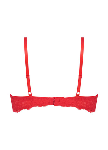 Красный балконет бюстгальтер Hunkemoller с косточками полиамид, кружево