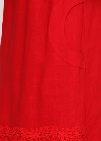 Червона кежуал сукня а-силует Ruta-S фактурна