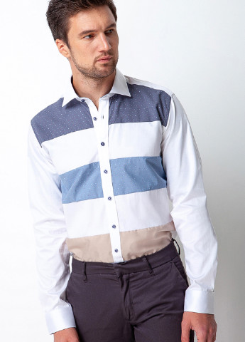 Цветная кэжуал рубашка в полоску Giant с длинным рукавом