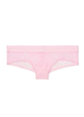 Трусики Victoria's Secret сліп рожеві повсякденні поліамід