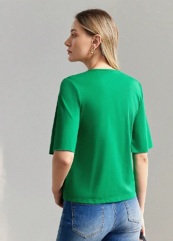 Зелена блуза SHEIN