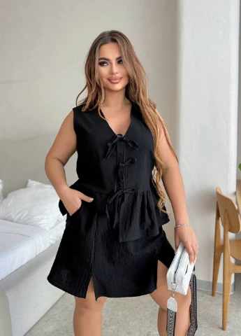 Костюм (жилет, юбка-шорты) Fashion (337578386)