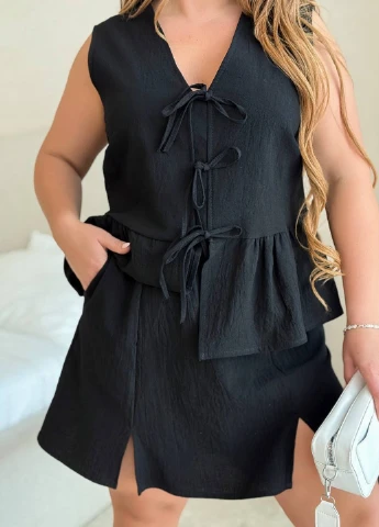 Костюм (жилет, юбка-шорты) Fashion (337578386)