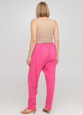 Розовые кэжуал демисезонные зауженные брюки New Look