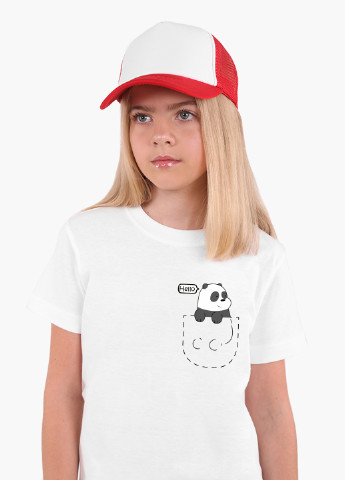 Белая демисезонная футболка детская вся правда о медведях (we bare bears) белый (9224-2903) 164 см MobiPrint
