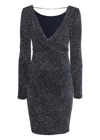 Темно-синя кежуал плаття для вагітних H&M меланжева