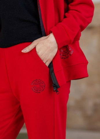 Красные спортивные демисезонные джоггеры брюки Azuri