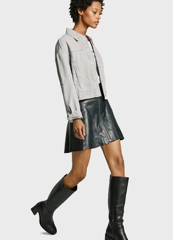 Голубая демисезонная куртка Pepe Jeans