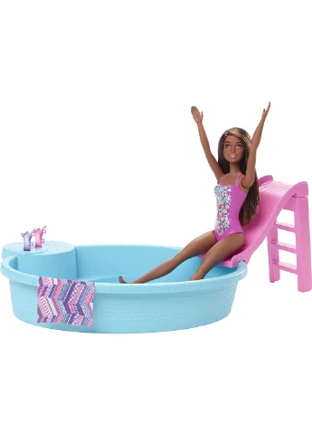 Игровой набор Barbie and Pool Басейн Барби (GHL92) Mattel (255665501)