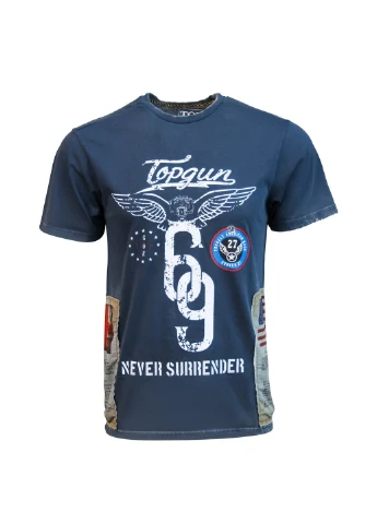 Синя футболка Top Gun