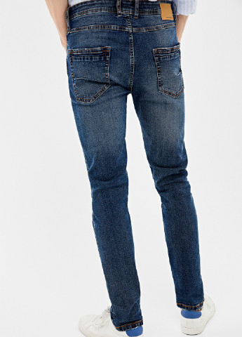 Джинси Springfield завужені градієнти сині джинсові