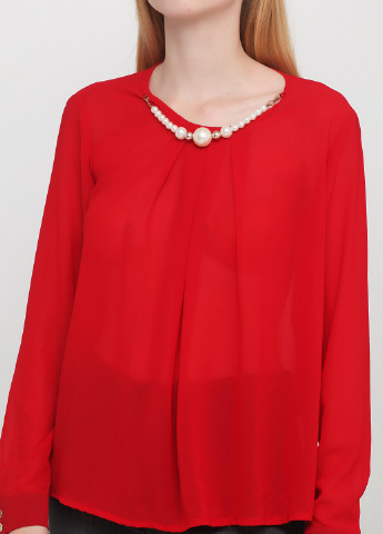 Червона демісезонна блуза Rinascimento