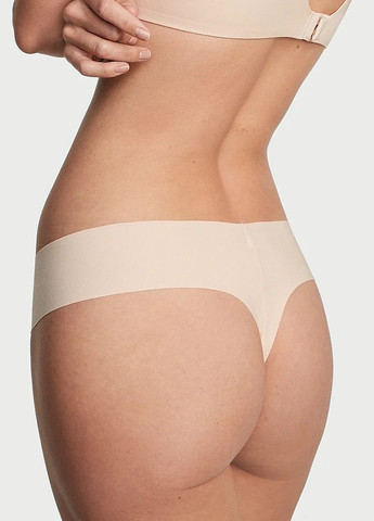 Бежевый демисезонный комплект (бюстгальтер, трусики) Victoria's Secret