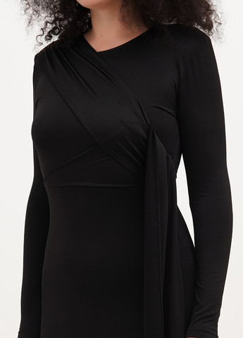 Чорна кежуал сукня силуетна Vicolo однотонна