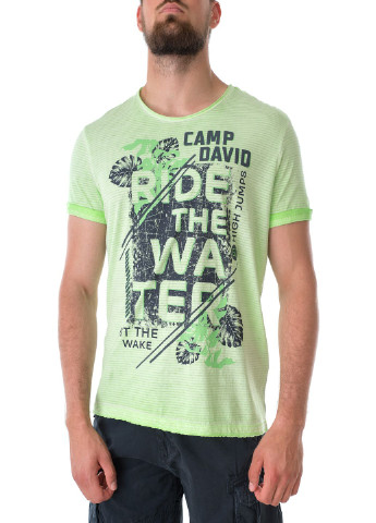 Салатова футболка Camp David