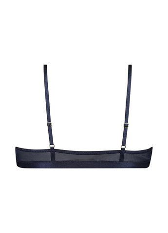 Темно-синій топ бюстгальтер Hunkemoller без кісточок поліамід