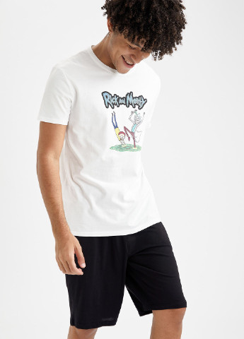 Комбінований демісезонний комплект(футболка, шорти) rick and morty DeFacto Комплект(футболка, шорты)
