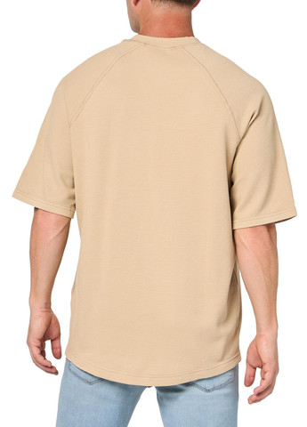 Бежевая футболка Armani Exchange