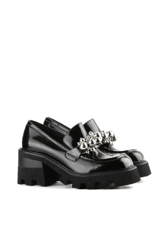 Le'BERDES Туфли лоферы черный з натуральная кожа, украина — демисезон (252603092)