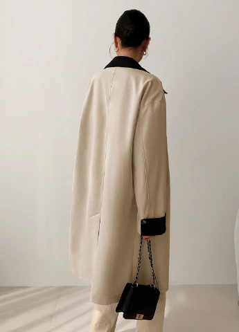 Плащ SHEIN на гудзиках демісезон (340699750)