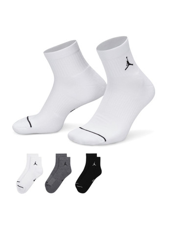 Комбіновані шкарпетки (3 пари) everyday ankle socks (3 pairs) dx9655-911 Jordan логотипи (311981728)