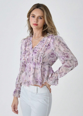 Світло-рожева блуза SHEIN