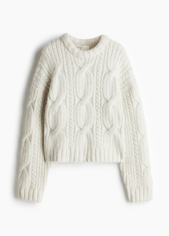 Айворі зимовий светр джемпер H&M