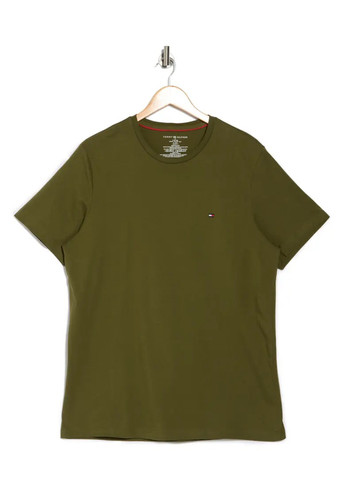 Зеленая футболка Tommy Hilfiger