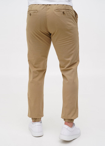 Бежевые кэжуал демисезонные джоггеры брюки Trend Collection