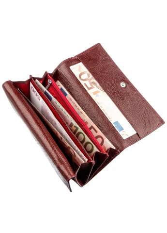 Женский кожаный кошелек 10х18,5 см st leather (229459439)